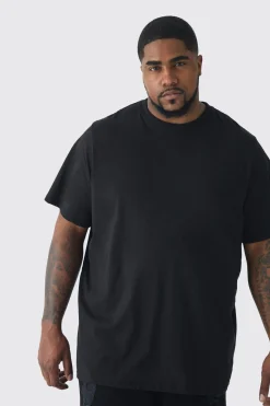 Plus Rose Floral Back Print T-shirt | UK^boohooMAN Clearance