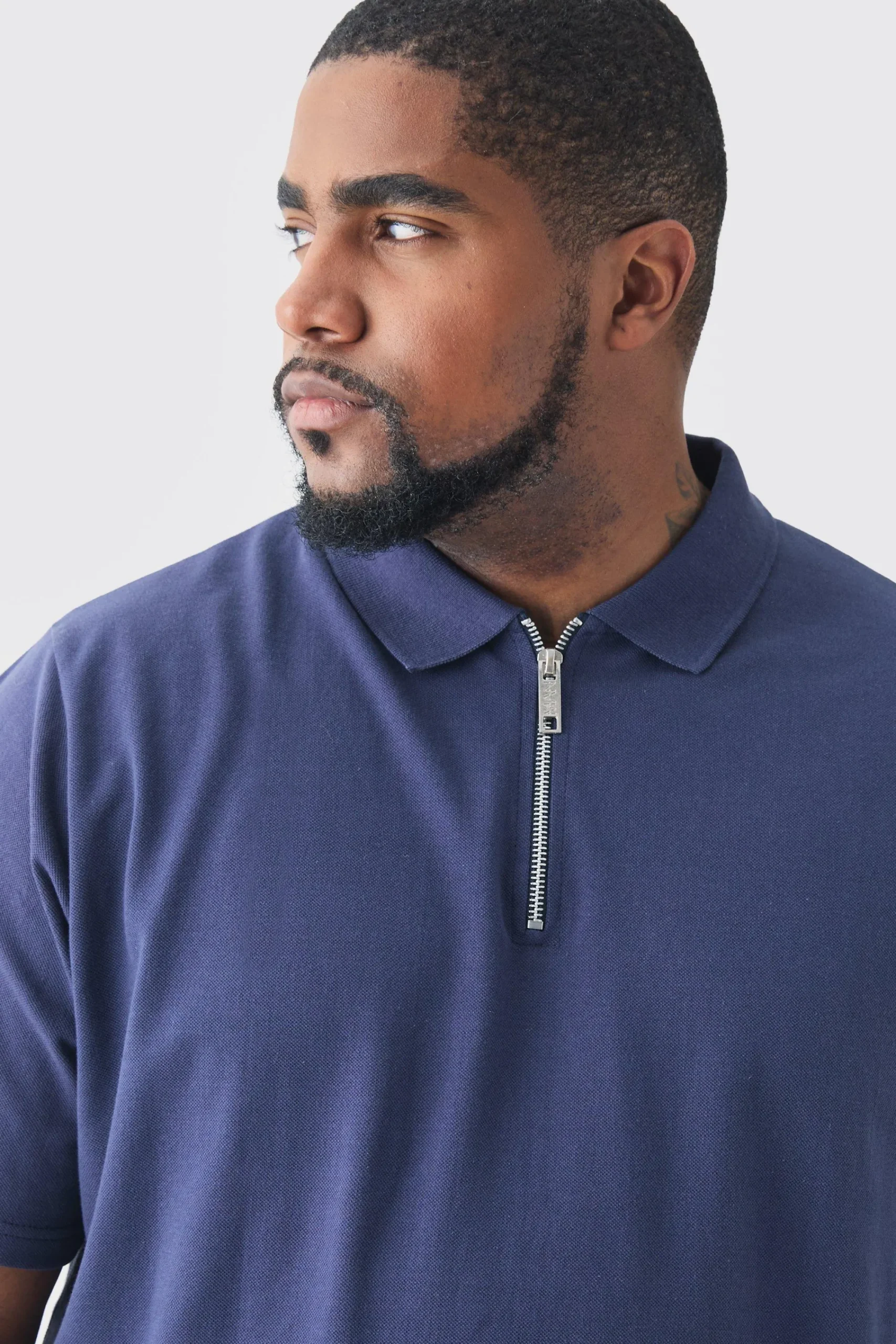 Plus Short Sleeve Pique Polo In | UK^boohooMAN Sale