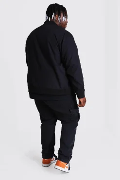 boohooMAN Plus Size Ma1 Bomber Jacket | UK| Coats & Jackets