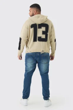 boohooMAN Plus Skinny Jeans With All Over Rips | UK| Jeans