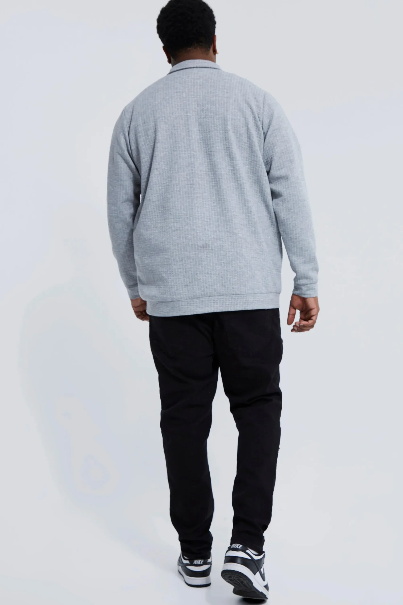 boohooMAN Plus Skinny Stretch All Over Rip Jeans | UK| Trousers|Jeans