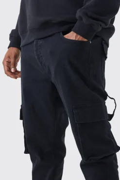 boohooMAN Plus Skinny Stretch Carpenter Cargo Jean | UK| Trousers|Jeans