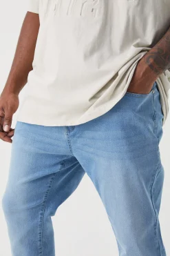 boohooMAN Plus Skinny Stretch Jean | UK| Trousers|Jeans
