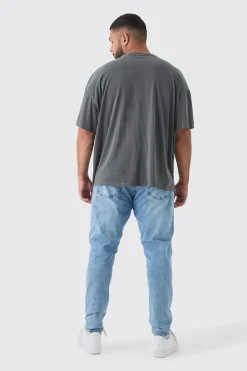 boohooMAN Plus Skinny Stretch Jean | UK| Trousers|Jeans