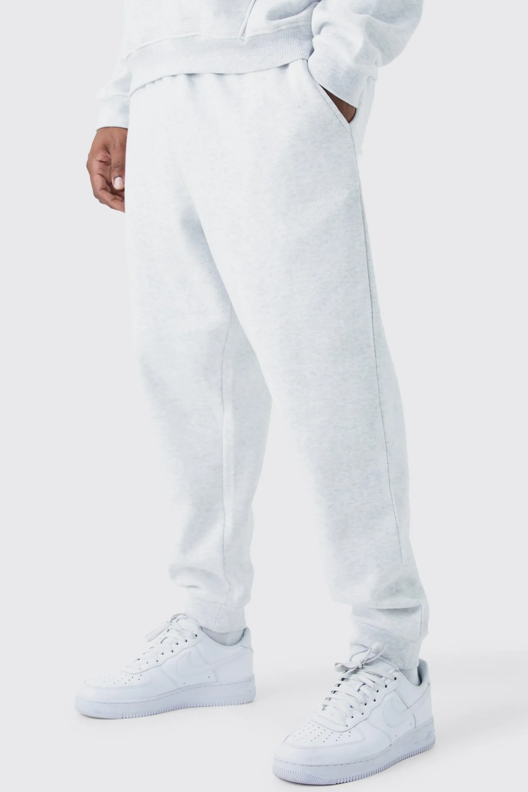 boohooMAN Plus Slim Fit Basic Jogger | UK| Trousers|Joggers