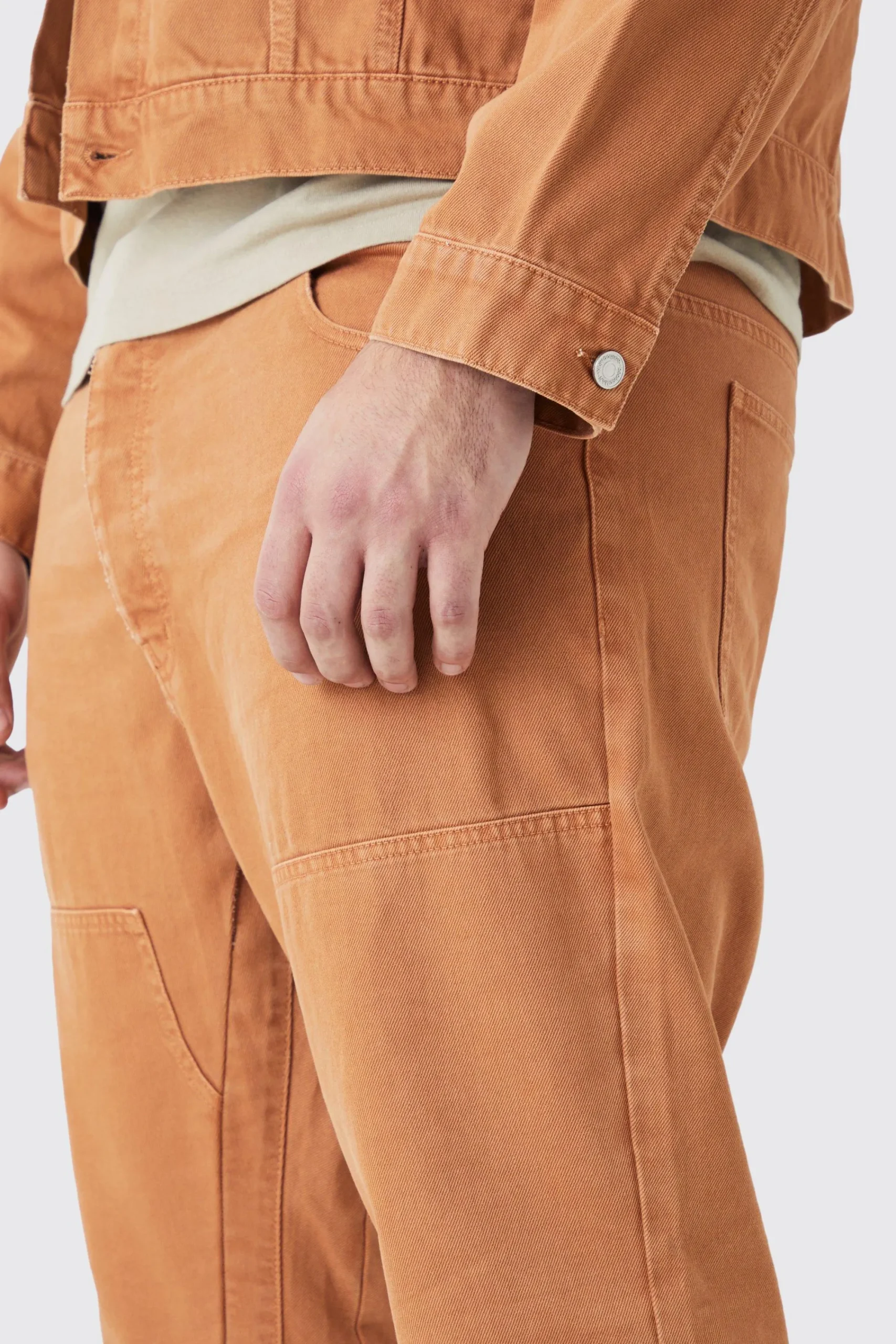 boohooMAN Plus Slim Rigid Flare Gusset Detail Jeans | UK| Trousers|Jeans