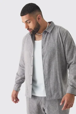 boohooMAN Plus Smart Shirt Set In | UK| Sets & Co-Ords