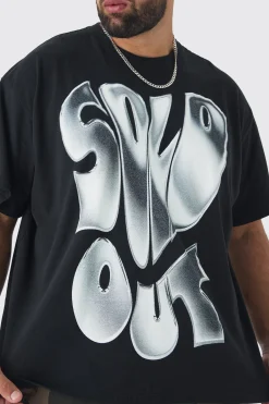Plus Sold Out Oversized T-shirt In | UK^boohooMAN Sale
