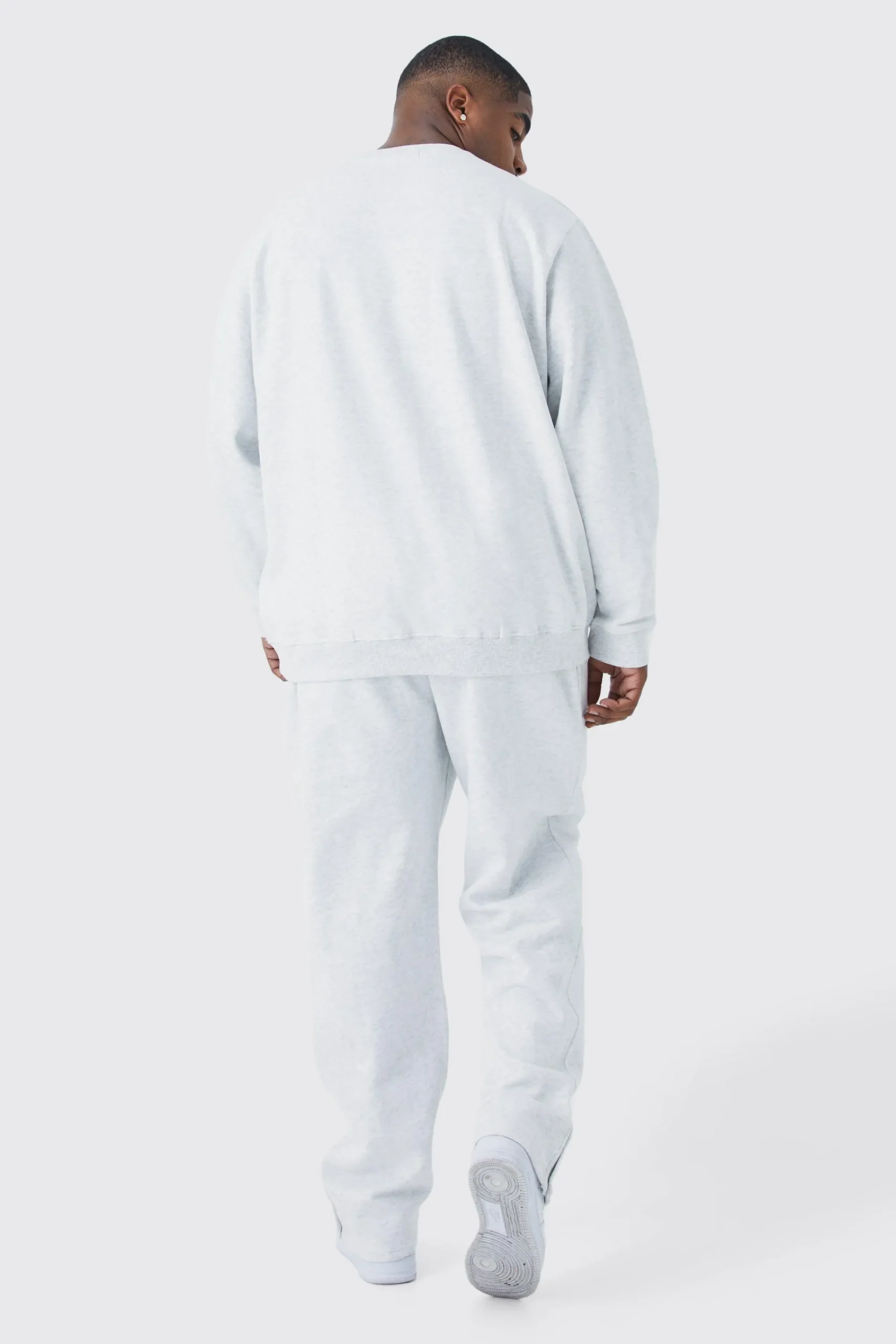 boohooMAN Plus Split Hem Jogger | UK| Trousers