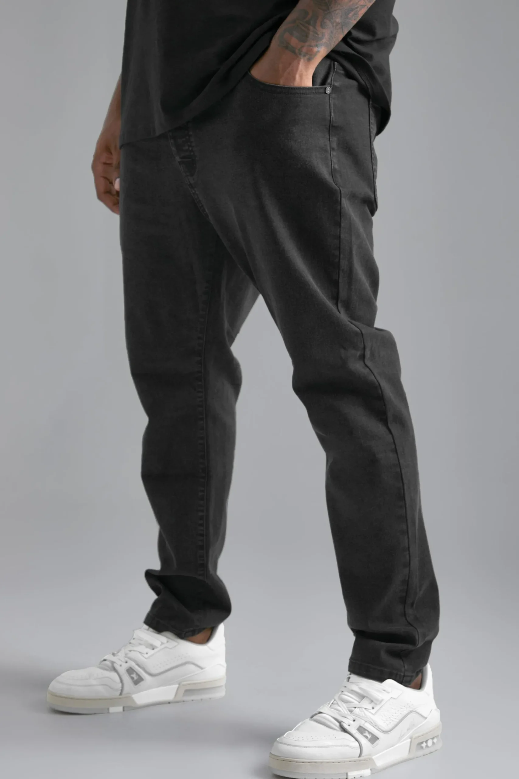 boohooMAN Plus Stretch Skinny Fit Jean | UK| Trousers|Jeans