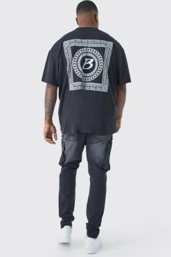 boohooMAN Plus Super Skinny Cargo Jeans | UK| Trousers|Jeans