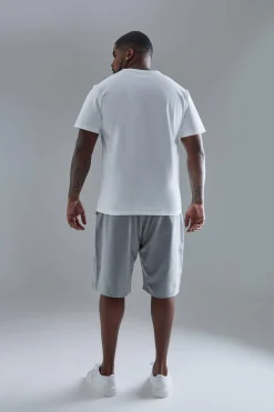 boohooMAN Plus Tailored Drop Cargo Shorts | UK| Suits & Tailoring|Shorts