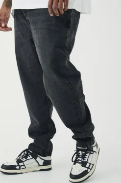 boohooMAN Plus Tapered Rigid Jean | UK| Trousers|Jeans