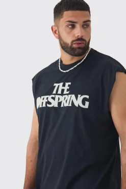 Plus The Offspring License Print Tank | UK^boohooMAN