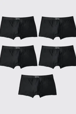 boohooMAN Plus Tonal 5 Pack Classic Boxer | UK| Underwear & Socks|Underwear & Socks