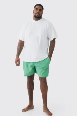 boohooMAN Plus T-shirt & Short Stripe Lounge Set | UK| Loungewear