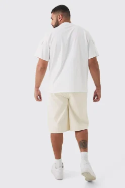 Plus Utility Pocket T-shirt | UK^boohooMAN