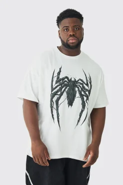 Plus Venom License Print T-shirt | UK^boohooMAN
