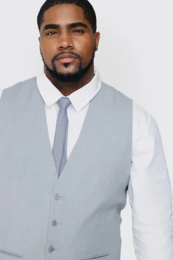 boohooMAN Plus Waistcoat In | UK| Suits & Tailoring|Sets & Co-Ords