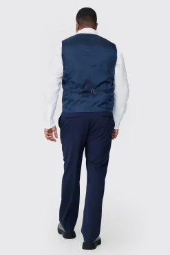 boohooMAN Plus Waistcoat In | UK| Suits & Tailoring|Sets & Co-Ords