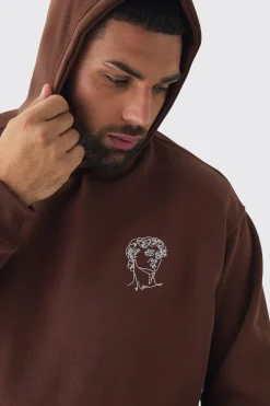 boohooMAN Plus Washed Floral Embroidered T-Shirt | UK| Hoodies & Sweatshirts