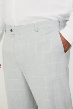 boohooMAN Plus Window Pane Check Skinny Fit Suit In | UK| Sets & Co-Ords