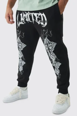 boohooMAN Plus Worldwide Cross Jogger | UK| Trousers|Joggers