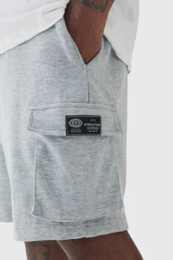 boohooMAN Plus Woven Tab Relaxed Fit Cargo Shorts | UK| Shorts