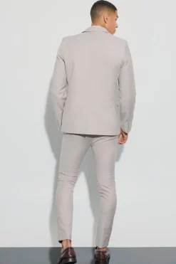 boohooMAN Pocket Square Single Breasted Tailored Jacket | UK| Suits & Tailoring|Sets & Co-Ords