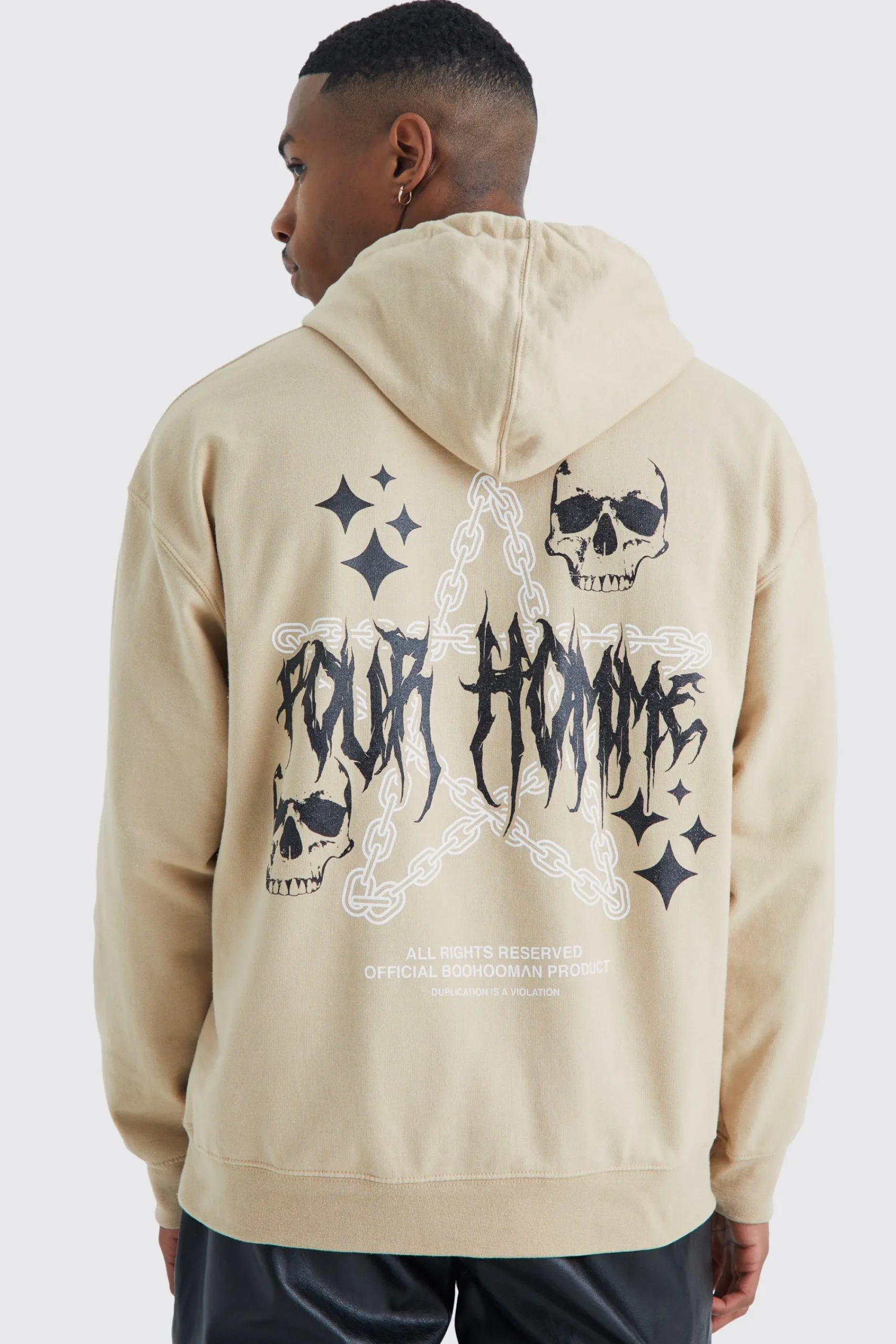 boohooMAN Pour Homme Star Hoodie | UK| Hoodies & Sweatshirts
