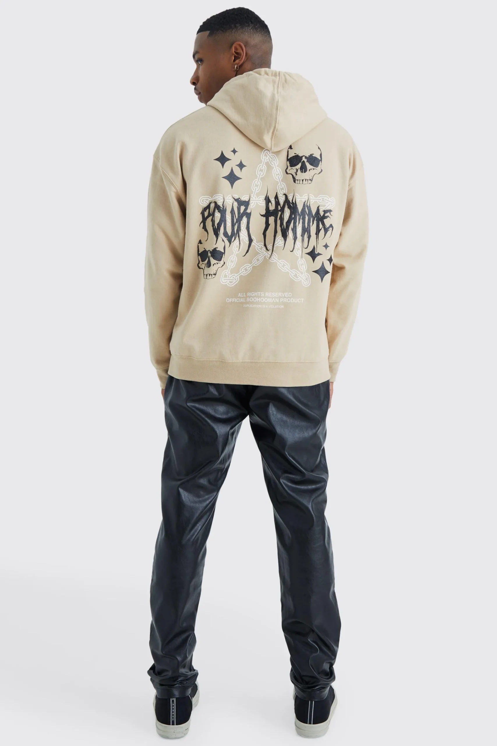 boohooMAN Pour Homme Star Hoodie | UK| Hoodies & Sweatshirts