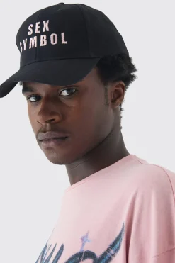 boohooMAN Pride Embroidered Cap In | UK| Hats & Caps