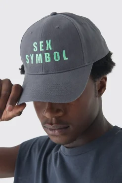 boohooMAN Pride Embroidered Cap In | UK| Hats & Caps