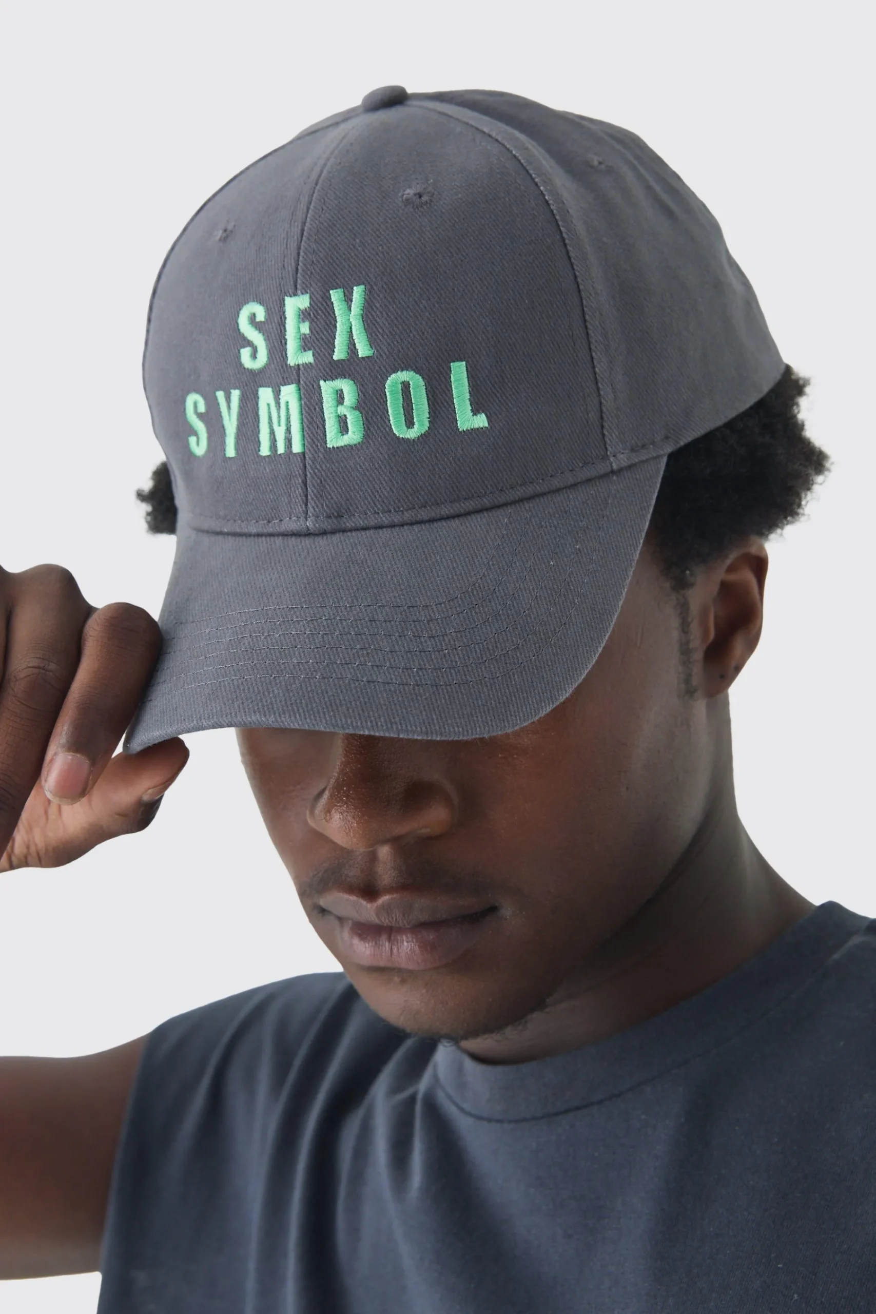 boohooMAN Pride Embroidered Cap In | UK| Hats & Caps