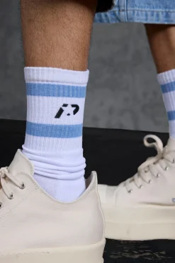 boohooMAN P-Star Sport Tube Socks With Injection Print | UK| Underwear & Socks|Underwear & Socks