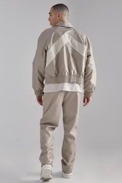 boohooMAN Pu Straight Leg Trousers | UK| Suits & Tailoring