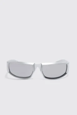 boohooMAN Racer Wrap Sunglasses | UK| Sunglasses