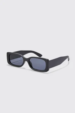 boohooMAN Rectangle Matte Sunglasses | UK| Sunglasses