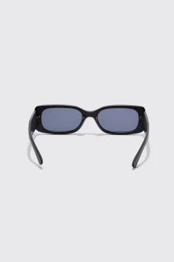 boohooMAN Rectangle Matte Sunglasses | UK| Sunglasses