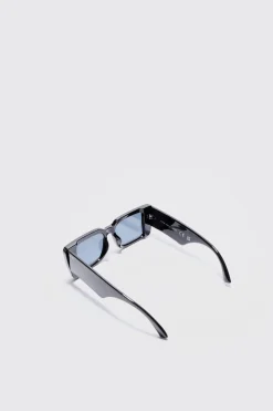 boohooMAN Rectangular Plastic Sunglasses In | UK| Sunglasses