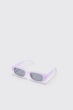 boohooMAN Rectangular Plastic Sunglasses In | UK| Sunglasses