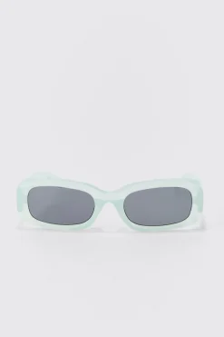 boohooMAN Rectangular Sunglasses In | UK| Sunglasses