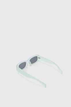 boohooMAN Rectangular Sunglasses In | UK| Sunglasses