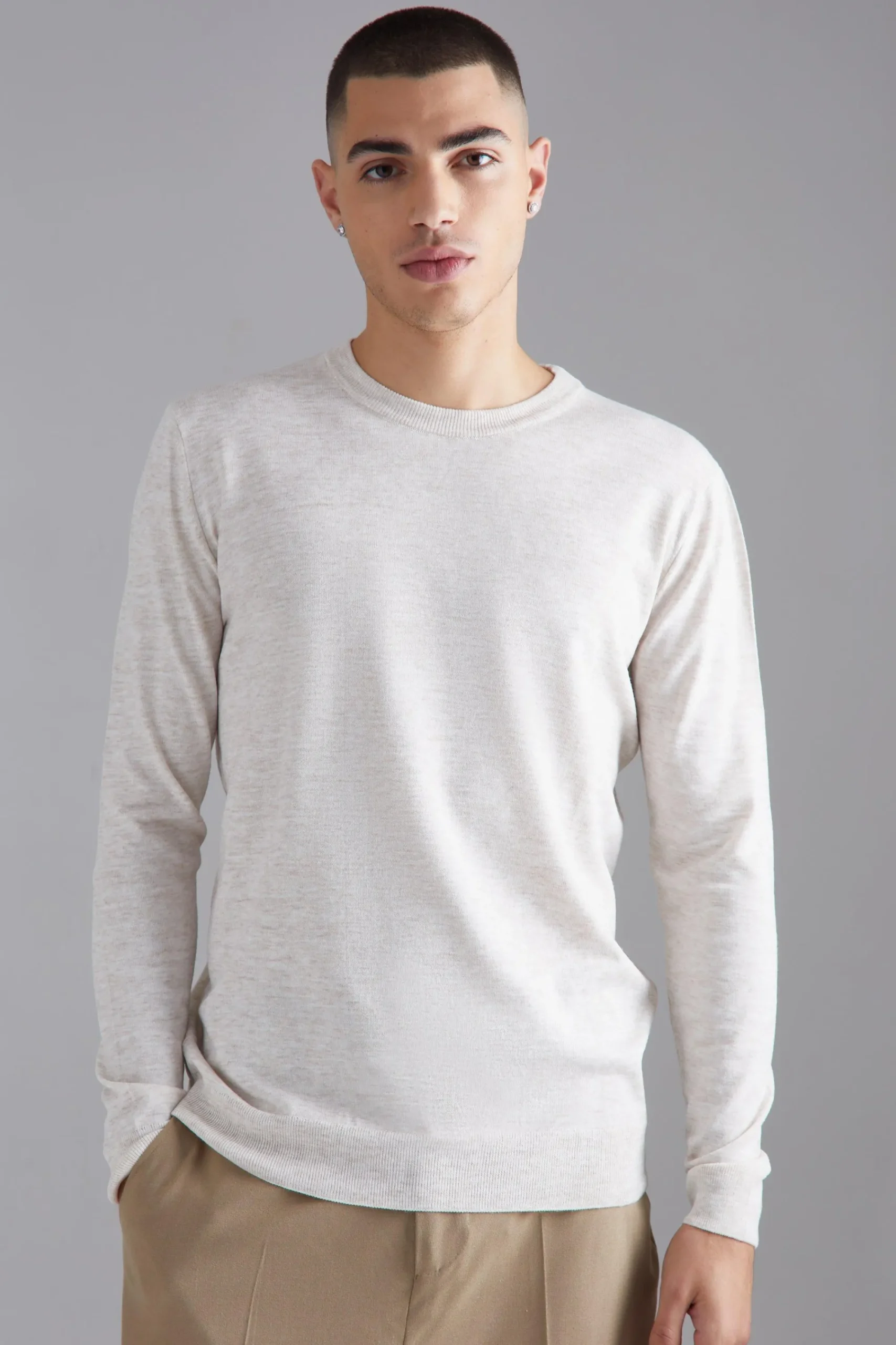 boohooMAN Regular Crew Neck Jumper | UK| Knitwear