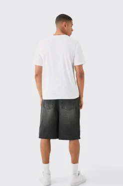 Regular Embroidered Graphic T-shirt | UK^boohooMAN Hot