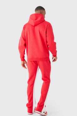 boohooMAN Regular Fit All Over Rhinestone Official Tracksuit | UK| Tracksuits