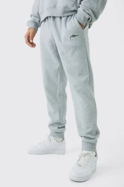boohooMAN Regular Fit Basic Man Signature Jogger | UK| Trousers|Joggers