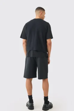 Regular Fit Dual Zip Bomber Knitted Gilet | UK^boohooMAN Hot