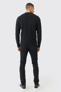 boohooMAN Regular Fit Knitted Bomber | UK| Knitwear|Coats & Jackets