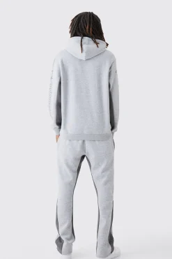 boohooMAN Regular Fit Official Panelled Tracksuit | UK| Tracksuits